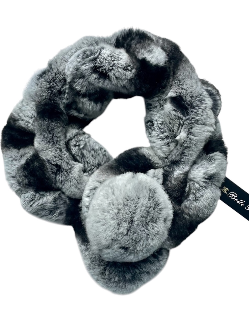 Belle Fare Sheared Rex Neck Warmer - NWT